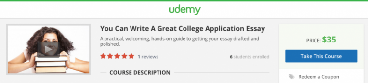 cta وب سایت udemy